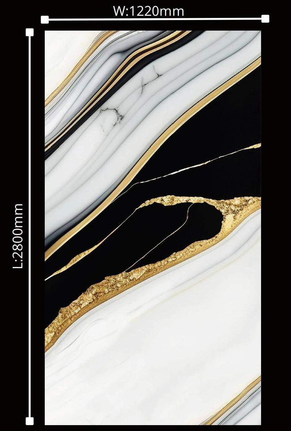 Interior Design PVC Marble Sheet,UV Marble Panels